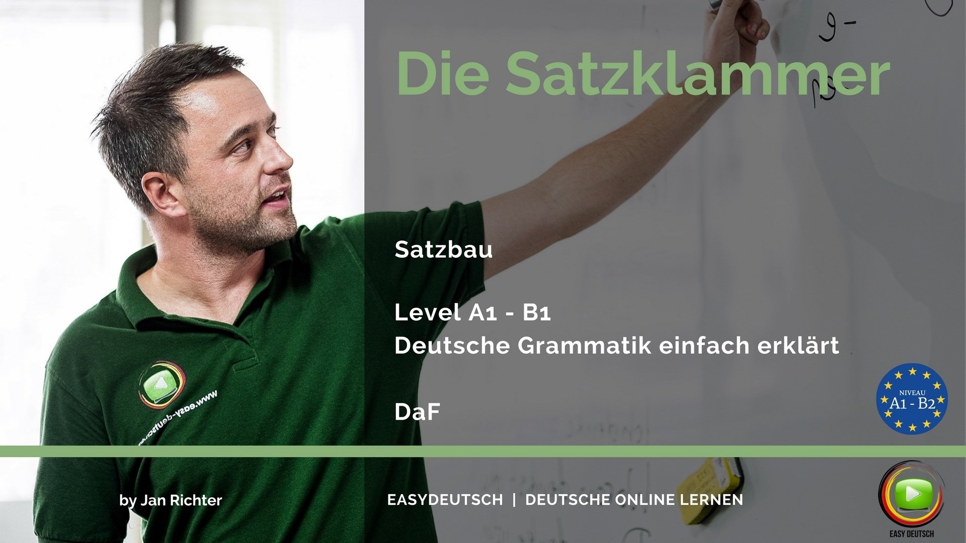 Master Satzklammern (Sentence Brackets) | Examples & Guide