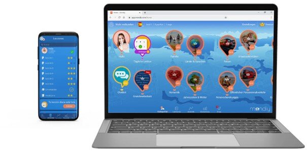 MOndly Deutsch Lernen App Mondly