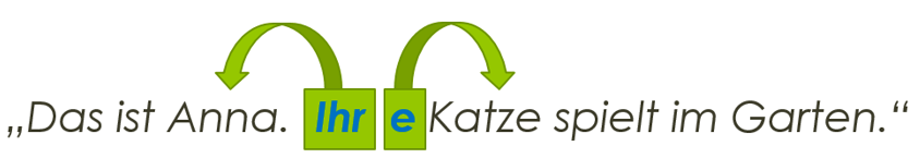 Possessivartikel Example Possessivartikel Example