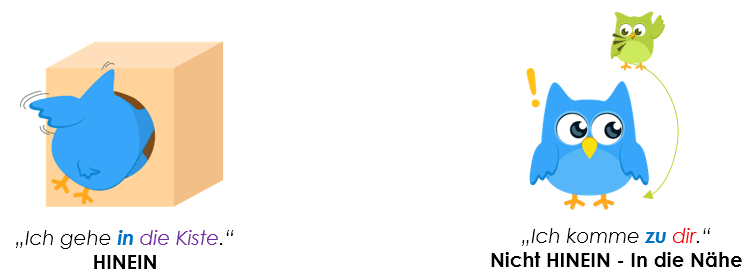 in oder zu lokale Präpositionen in oder zu lokale Präpositionen