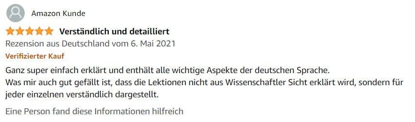 Bewertung EasyDeutsch Ebook 13