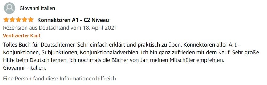 Bewertung EasyDeutsch Ebook 18