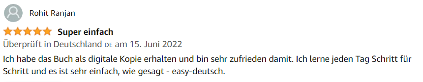 Bewertung EasyDeutsch Ebook 21