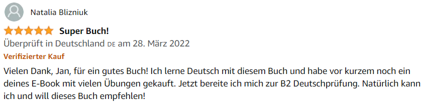 Bewertung EasyDeutsch Ebook 24