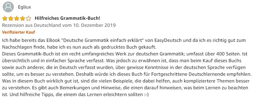 Bewertung EasyDeutsch Ebook 6
