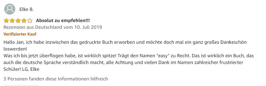 Bewertung EasyDeutsch Ebook 8